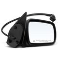 Passenger Black Mirror with Power Glass Adjust for Jeep Grand Cherokee ZJ WJ 1996-1998