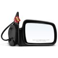 Passenger Smooth Black Mirror with Power Glass Adjust for Jeep Grand Cherokee ZJ 1993-1995