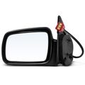 Driver Smooth Black Mirror with Power Glass Adjust for Jeep Grand Cherokee ZJ 1993-1995