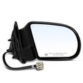 Passenger Black Textured Mirror with Power Glass Adjust for Chevy Blazer GMC Sonoma Olds