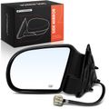 Driver Black Textured Mirror with Power Glass Adjust for Chevy Blazer GMC Sonoma Olds