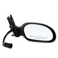 Passenger Black Mirror with Power Glass Adjust for Ford Taurus