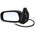 Driver Black Mirror with Power Glass Adjust for Toyota Matrix 2003-2008 Pontiac Vibe