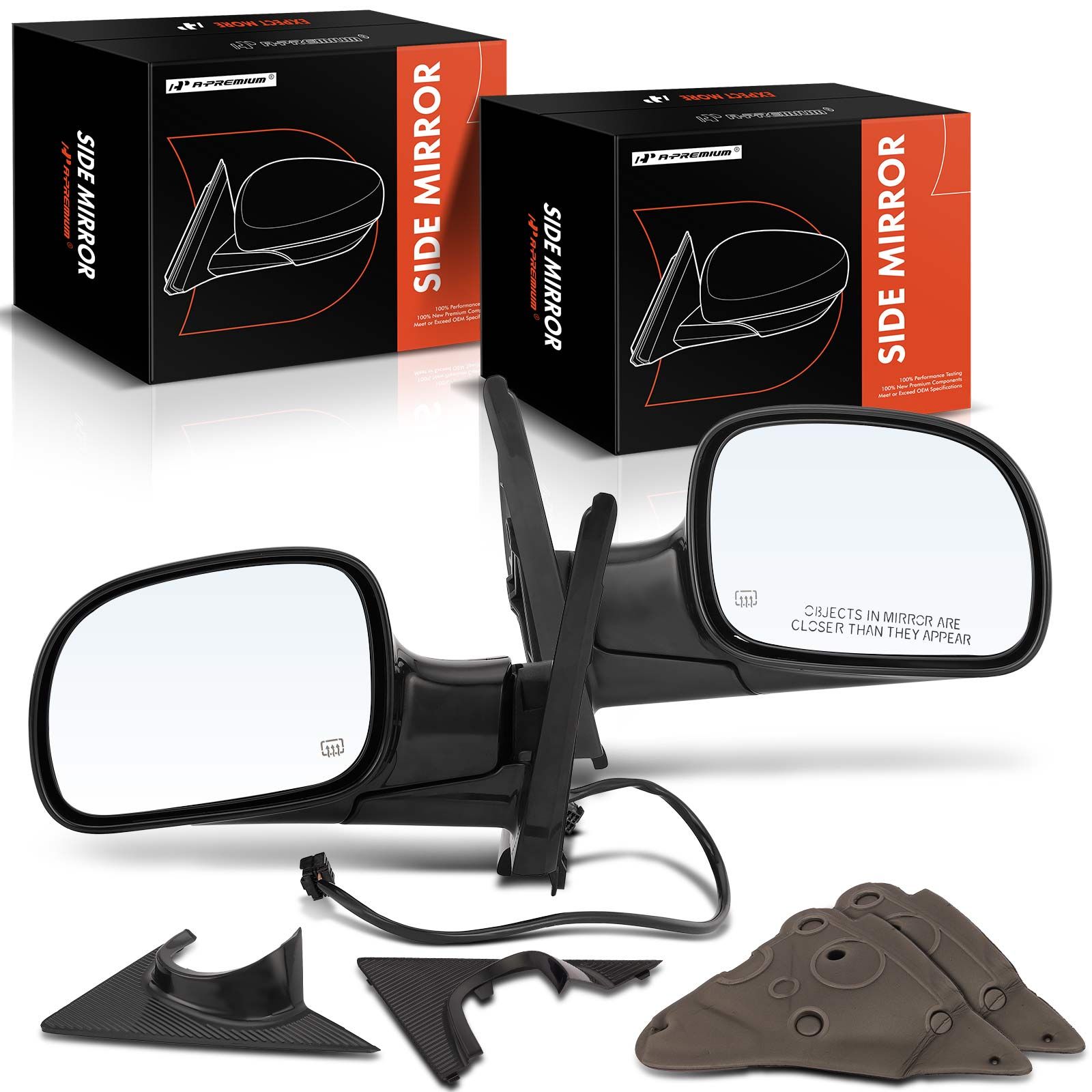 A-Premium side mirror for 2002 Dodge Caravan