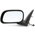 Front Driver Black Power Heated Mirror for 2008 Dodge Dakota