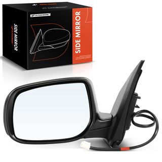 Front Driver Black Manual Folding Mirror for Toyota Corolla 2009-2013