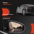 Front Driver Black Power Mirror for Honda Civic 2012-2015