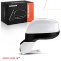 Front Driver White Power Mirror for Honda Civic 2012-2013 1.5L 1.8 L 2.4L