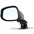 Front Driver White Power Mirror for Honda Civic 2012-2013 1.5L 1.8 L 2.4L