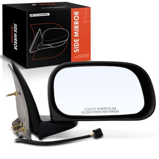 Front Right Black Power Heated Mirror for Dodge Durango 2004-2009
