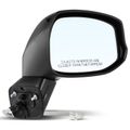 Front Passenger Black Power Mirror for Honda Civic 2012-2015