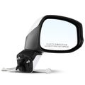 Front Passenger White Power Mirror for Honda Civic 2012-2015