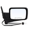 Front Right Black Power Heated Mirror for 2007 Jeep Commander