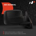 Front Right Black Manual Folding Mirror for Jeep Patriot 2007-2017