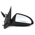 Passenger Black Mirror with Manual Glass Adjust for Chevrolet Cobalt 05-10 Pontiac G5