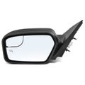 Driver Textured Black Mirror with Power Glass Adjust for Ford Fusion Mercury Milan