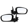 2 Pcs Driver & Passenger Black Textured Mirror with Power Glass Adjust for Dodge Charger Magnum Chrysler