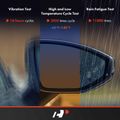 Front Passenger White Power Heated Mirror for Honda Civic 2012-2013