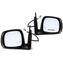 2 Pcs Driver & Passenger Black Mirror with Heated for 2014 Dodge Grand Caravan