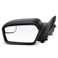 Driver Textured Black Mirror with Power Glass Adjust for Ford Fusion Mercury