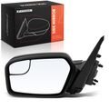 Driver Smooth Black Mirror with Power Glass Adjust for Ford Fusion 11-12 Mercury Milan