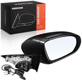 Passenger Black & Chrome Mirror with Power Glass Adjust for Benz W213 E300 E350 E53 AMG