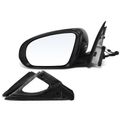 Driver Black & Chrome Mirror with Power Glass Adjust for Mercedes-Benz C300 C63 AMG