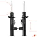 2 Pcs Front Magnetic Shock Absorber with Electric for 2014 BMW X3