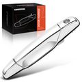 Front Left Chrome Exterior Door Handle for 2011 GMC Yukon XL 1500