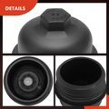 Engine Oil Filter Housing Cover Cap for 2014 Hyundai Santa Fe 3.3L V6