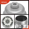 Engine Oil Filter Housing Cover Cap for 2006 Cadillac CTS 3.6L V6