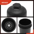 Engine Oil Filter Housing Cover Cap for 2018 Porsche Macan 3.0L V6