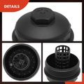 Engine Oil Filter Housing Cover Cap for 2011 Volvo XC70 3.0L l6