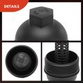 Engine Oil Filter Housing Cover Cap for 2011 BMW X5 3.0L l6