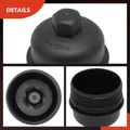 Engine Oil Filter Housing Cover Cap for 2009 Hyundai Santa Fe 3.3L V6