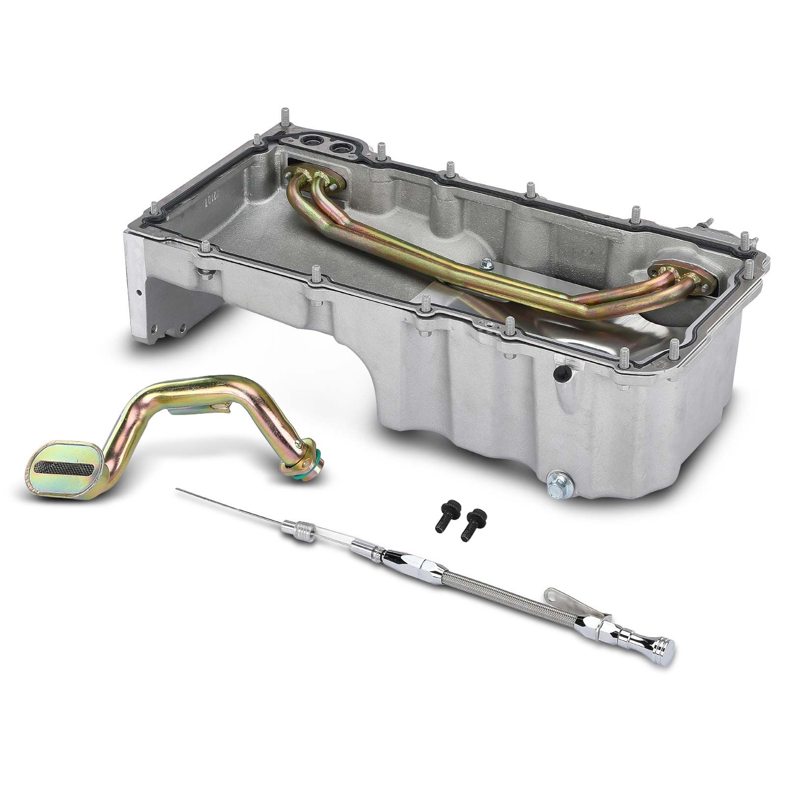 Front Wet Sump Retrofit Engine Oil Pan For Chevy LS LS1 LS2 LS3 LSX V8 