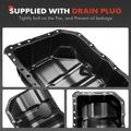 Lower Engine Oil Pan for Hyundai Santa Fe Sonata Kia Optima Sportage Forte Koup