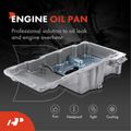 Engine Oil Pan with Drain Plug for Chevy GMC LS1 LS6 4.8L 5.7L 6.0L 8.1L