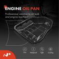 Lower Engine Oil Pan for 2009 Hyundai Veracruz 3.8L V6