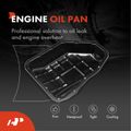 Lower Engine Oil Pan with Drain Plug for 2012 Hyundai Veracruz