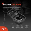 Engine Oil Pan with Drain Plug for 1999 Mitsubishi Mirage