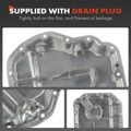 Lower Engine Oil Pan for 1998-2001 Audi A6 Quattro