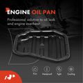 Lower Engine Oil Pan with Drain Plug for 2009 Nissan Sentra