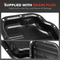 Lower Engine Oil Pan with Drain Plug for 2009 Nissan Sentra