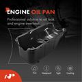 Engine Oil Pan for 1987 Chevrolet Beretta 2.8L V6