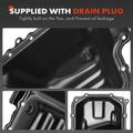 Engine Oil Pan with Drain Plug for 1999 Saturn SC1 1.9L l4