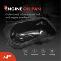 Engine Oil Pan with Drain Plug for 2017 Mazda 3 Sport