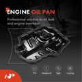 Engine Oil Pan with Drain Plug for 2013 Volkswagen Jetta 1.4L l4