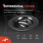 Rear Differential Cover with 8.25in. for Dodge Dakota Ram 1500 Jeep Liberty