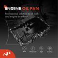 Engine Oil Pan with Gasket for 2015 BMW 328i